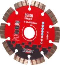 Afbeeldingen van Kelfort Diamantzaagblad - 125x22.23mm - beton 