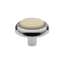Afbeeldingen van Siro Meubelknop metaal - L 31mm/H 23mm/B 31mm chroom glanzend/perzik 