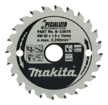 Afbeeldingen van Makita Zaagb Lami 85x15x24T B-33819