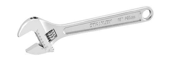 Afbeeldingen van STANLEY Verstelbare moersleutel metaal 250mm x 29mm