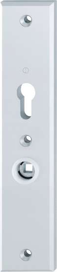 Afbeeldingen van Hoppe Inbraakwerend aluminium langschild 2214S - PC72 - F1