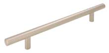 Afbeeldingen van Siro Meubelgreep metaal - boorafstand 160mm/L 240mm/H 32mm/B 12mm nikkel mat 