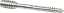 Afbeeldingen van Kelfort Afstandschroef Torx 25 - 6x80mm - elektrolytisch verzinkt 