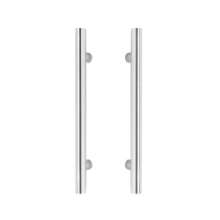 Afbeeldingen van INTERSTEEL Deurgrepen per paar T-vorm 700x80x30 HoH 500 rvs 4327