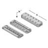 Afbeeldingen van GB blinde houtverbinding - 110x30x12mm 59x170mm - aluminium