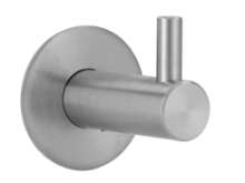 Afbeeldingen van Siro Kapstokhaak metaal - L 38mm/H 42mm/B 35mm RVS 