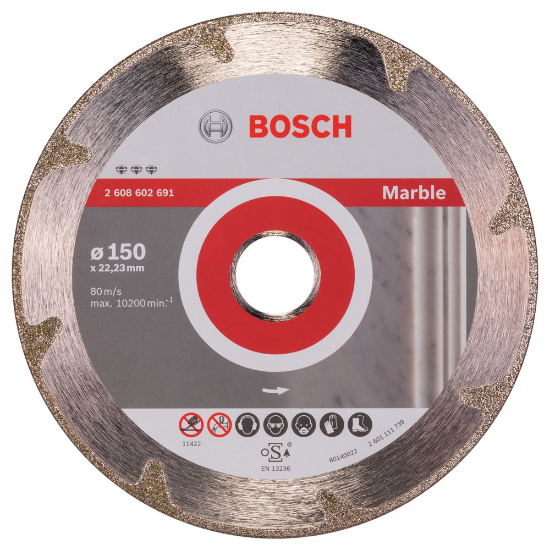 Afbeeldingen van Bosch Diamantdoorslijpschijf Best for Marble