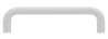 Afbeeldingen van Siro Meubelgreep metaal - boorafstand 96mm/L 104mm/H 27mm/B 8mm wit 