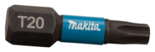 Afbeeldingen van Makita Slagschroefbit X Impact Black - T20x25mm