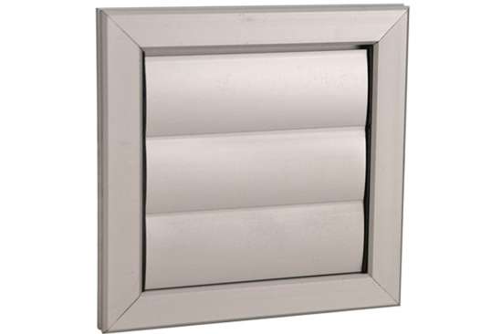 Afbeeldingen van Aluminium lamellenrooster 205x205mm F1 gean.