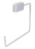 Afbeeldingen van Siro Handdoekhouder metaal - boorafstand 16mm/L 164mm/H 17mm/B 200mm chroom glanzend 