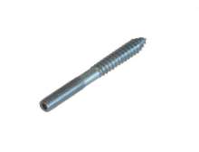 Afbeeldingen van GB Stokeind zonder sleutelvlak M6x40mm Ø5,2mm Elektrolytisch verzinkt  