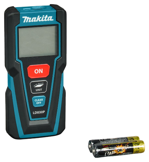 Afbeeldingen van Makita Laser Afstandsmeter LD030P - 3v 30meter 