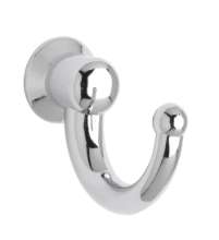 Afbeeldingen van Siro Kapstokhaak metaal - L 22mm/H 30mm/B 12mm chroom glanzend 