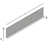 Afbeeldingen van GB randkist - 90° 420x2000x1,5mm - sendzimir verzinkt metaal