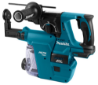 Afbeeldingen van Makita Combihamer met stofafzuiging DHR242ZJW - 18v - in Mbox 