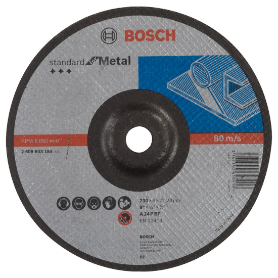 Afbeeldingen van Bosch Afbraamschijf gebogen Standard for Metal