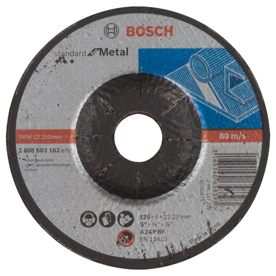 Afbeeldingen van Bosch Afbraamschijf gebogen Standard for Metal