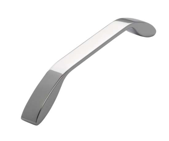 Afbeeldingen van Siro Meubelgreep metaal - boorafstand 160mm/L 177mm/H 30mm/B 15mm chroom glanzend 