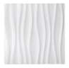 Afbeeldingen van Siro 3D-Wandpanelen kunststof - L 250mm/H 7mm/B 250mm - wit 16 stuks 