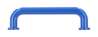 Afbeeldingen van Siro Meubelgreep kunststof - boorafstand 96mm/L 112mm/H 30mm/B 16mm - blauw 