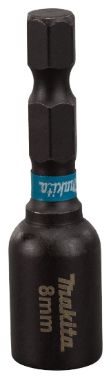 Afbeeldingen van Makita Dopsleutel X Impact Black - 8x50mm 1/4'' - magnetisch