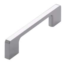 Afbeeldingen van Siro Meubelgreep metaal - boorafstand 128mm/L 140mm/H 30mm/B 9mm chroom glanzend 