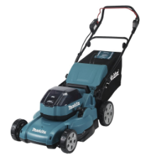 Afbeeldingen van Makita grasmaaier LM001JM101 - 48cm 64V Max 1x4.0ah accu - Inclusief lader in doos 