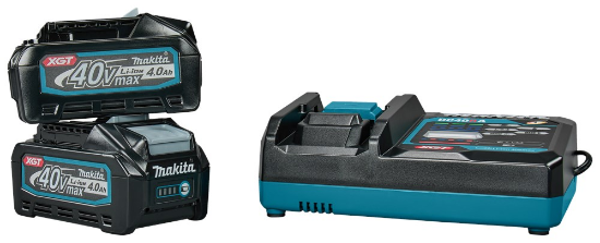 Afbeeldingen van Makita startset 4Ah XGT DC40RA/2xBL4040