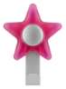 Afbeeldingen van Siro Kapstokhaak metaal - L 97mm/H 30mm/B 71mm roze/aluminium 