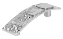 Afbeeldingen van Siro Meubelgreep metaal - boorafstand 64mm/L 93mm/H 21mm/B 24mm chroom glanzend 