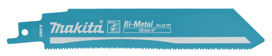 Afbeeldingen van Makita reciprozaagblad S928BEF - 132mm - voor metaal 