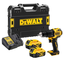 Afbeeldingen van DeWalt DCD709P2T-QW Schroef/- klopboormachine - 18V - XR brushless HDD