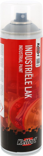 Afbeeldingen van Kelfort spuitverf verkeergrijs RAL7042 500ml