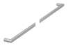 Afbeeldingen van Siro Meubelgreep metaal - boorafstand 736mm/L 749mm/H 33mm/B 13mm - RVS 
