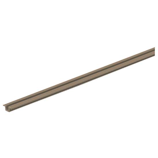 Afbeeldingen van Hettich Loop- en geleidingsprofielen STB 55, 4000 mm, donkerbruin, 30 kg