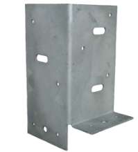 Afbeeldingen van GB Paalhouder type B, 90x90 2,5 Thermisch Verzinkt