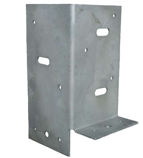 Afbeeldingen van GB Paalhouder type B, 90x90 2,5 Thermisch Verzinkt