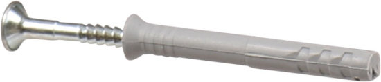 Afbeeldingen van Kelfort Spijkerplug - 5x40mm - platkop kruiskop verzinkt 