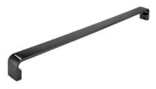 Afbeeldingen van Siro Meubelgreep metaal - boorafstand 320mm/L 328mm/H 26mm/B 18mm zwart chroom glanzend 
