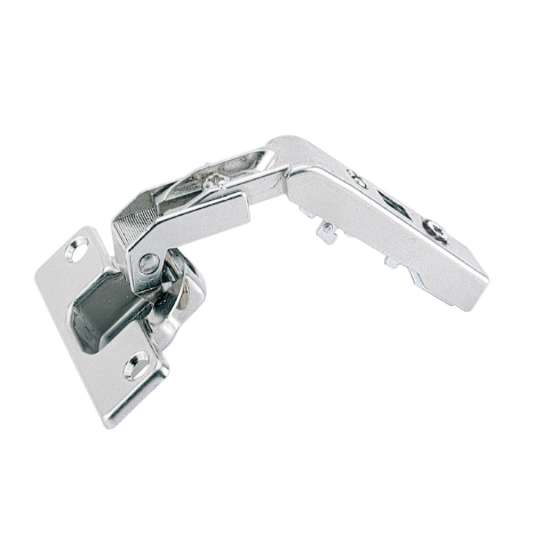 Afbeeldingen van Hettich Intermat scharnier voor hoekkastvouwdeuren veerloos (Intermat 9930), opliggend, Openingshoek 50° / 65°, TH-boorbeeld 52 x 5,5 mm, voor schroefbevestiging (-)