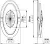 Afbeeldingen van Siro Hangende handgreep metaal - boorafstand 32mm/L 68mm/H 9mm/B 36mm antiek messing 