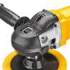 Afbeeldingen van DeWalt haakse polijstmachine DWP849X-QS - Ø180mm 1250 Watt - inclusief Velcro steunzool en polijstvacht