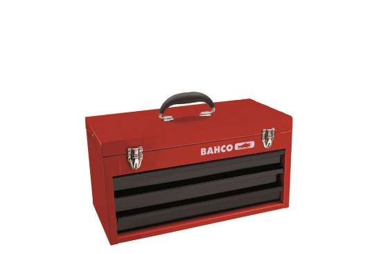 Afbeeldingen van Bahco metalen kist 3 lades en extra blad (1483K3RB)
