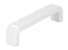 Afbeeldingen van Siro Meubelgreep kunststof - boorafstand 96mm/L 108mm/H 26mm/B 20mm - wit 
