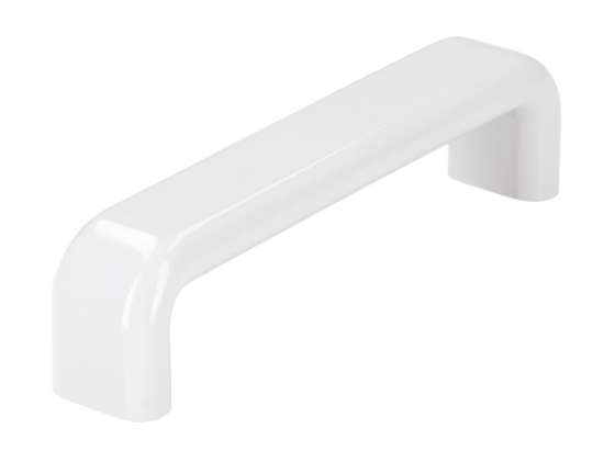 Afbeeldingen van Siro Meubelgreep kunststof - boorafstand 96mm/L 108mm/H 26mm/B 20mm - wit 