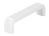 Afbeeldingen van Siro Meubelgreep kunststof - boorafstand 96mm/L 108mm/H 26mm/B 20mm - wit 