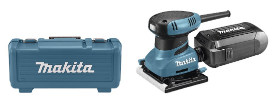 Afbeeldingen van Makita Vlakschuurmachine BO4556K - 230v 200Watt 