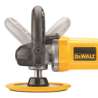 Afbeeldingen van DeWalt haakse polijstmachine DWP849X-QS - Ø180mm 1250 Watt - inclusief Velcro steunzool en polijstvacht