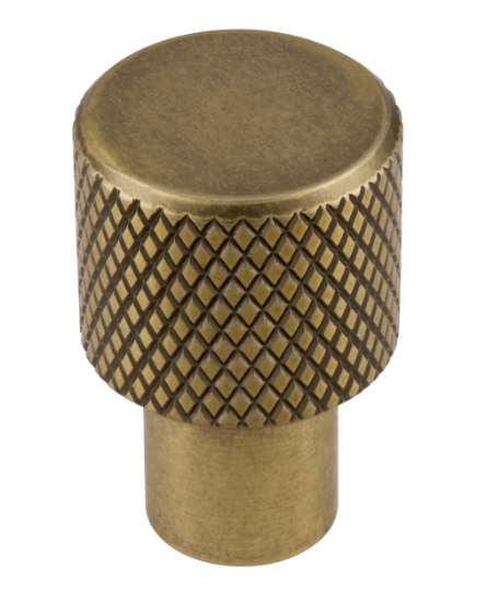 Afbeeldingen van Siro Meubelknop metaal - L 16mm/H 25mm/B 16mm vintage goud 